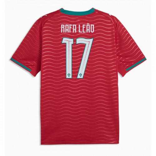 Portugali Rafael Leao #17 Kotipaita MM-kisat 2026 Lyhythihainen